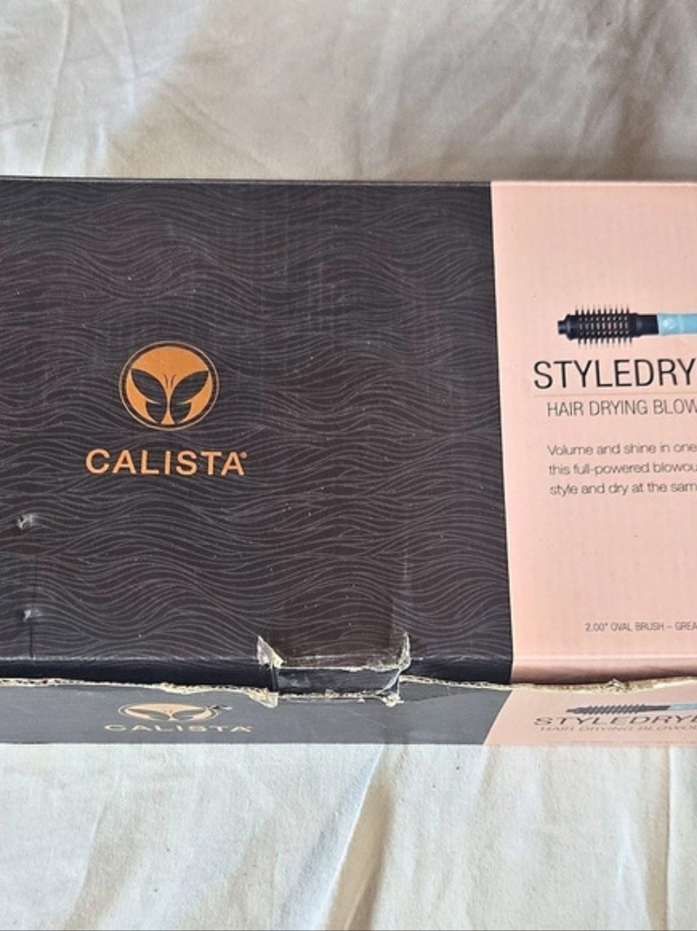 Galista StyleDryer Pro Hot Air Styling Brush NWT